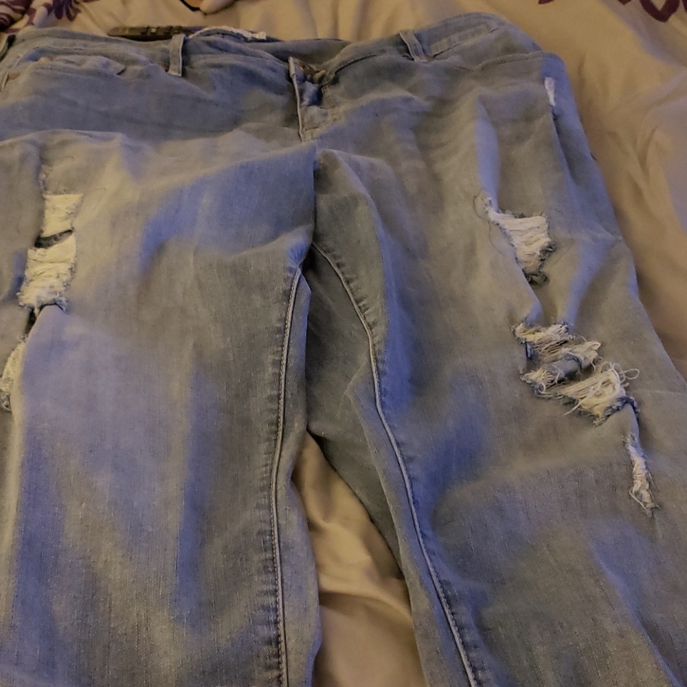 Cropped jeans